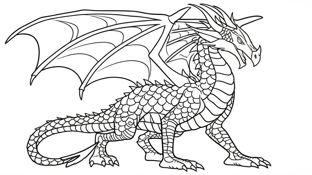 Dragon Coloring Adventure